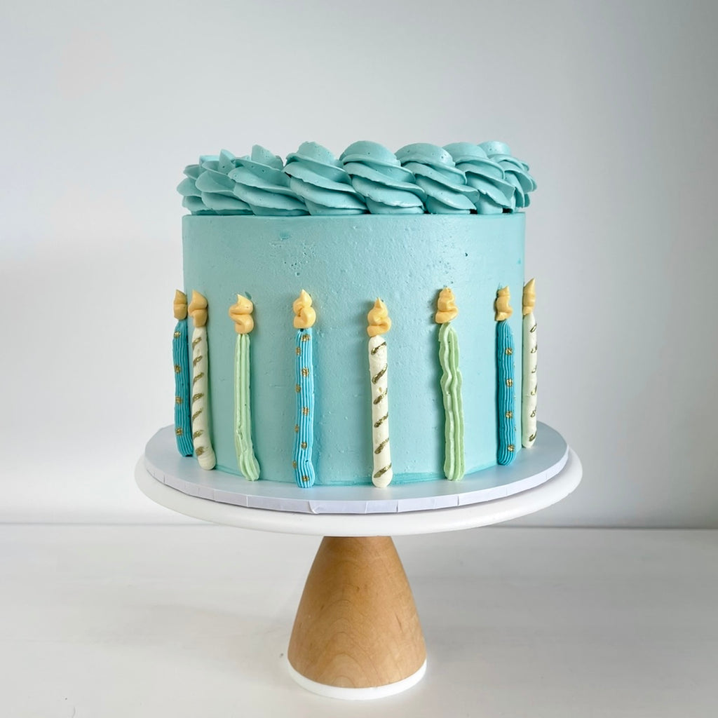 Whimsical Candle Cake
