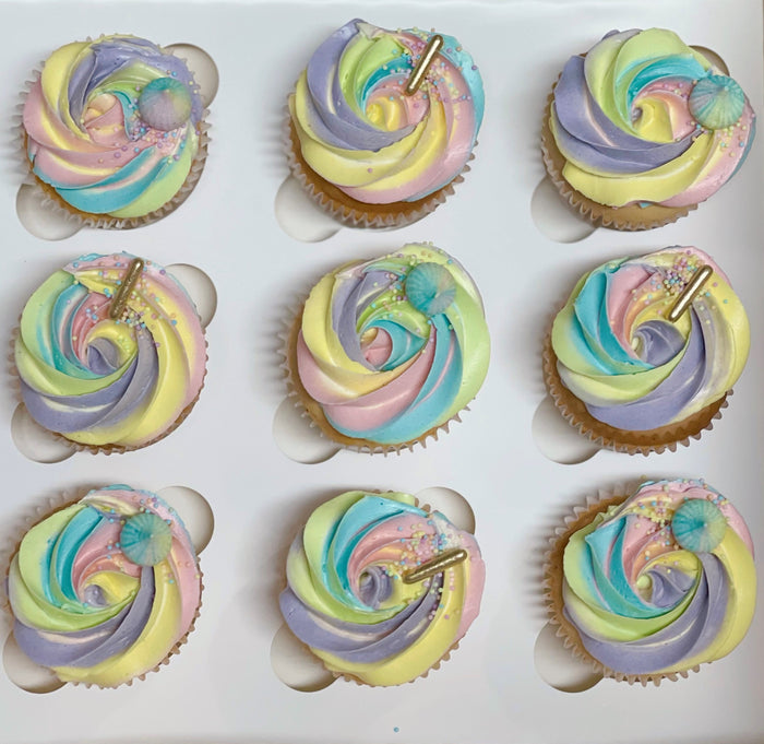 Rainbow Cupcakes (12pk)