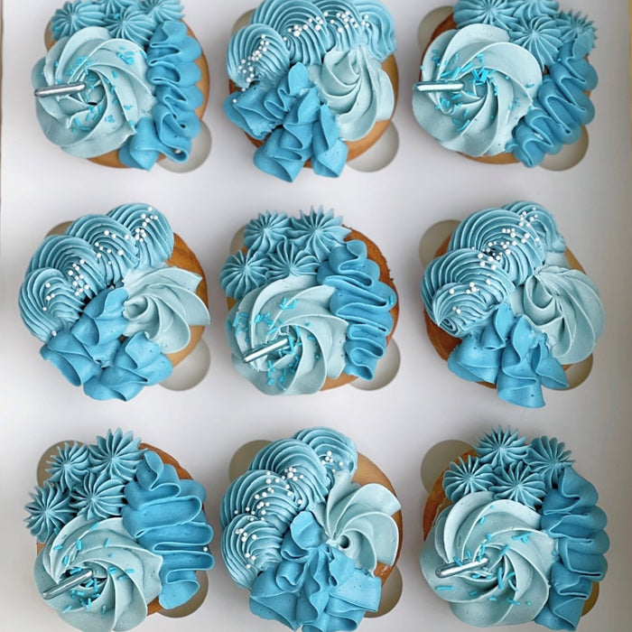 Baby Blue Cupcakes (12pk)