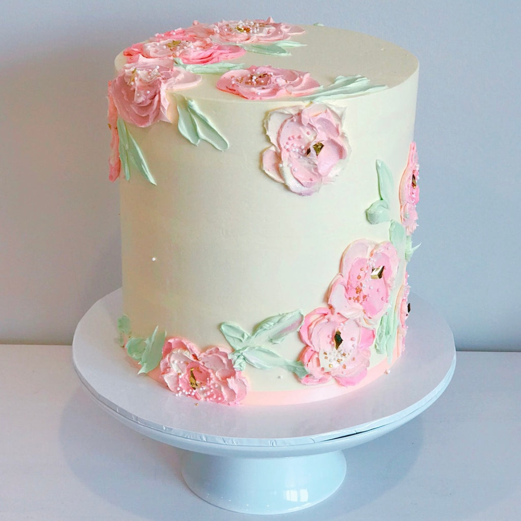Floral Buttercream Cake