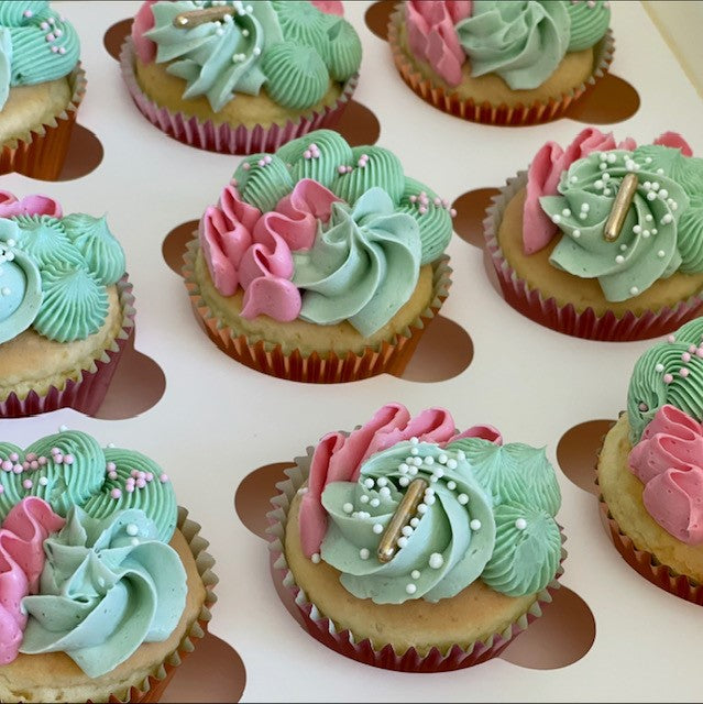 Turquoise Cupcakes (12pk)